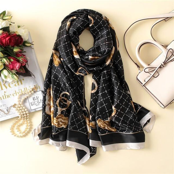 luxury brand  hijab summer women scarves