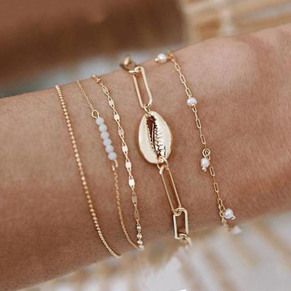 Crystal Marble Charm Bracelets