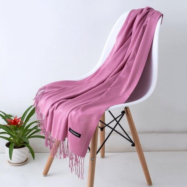free shipping solid color soft women scarf