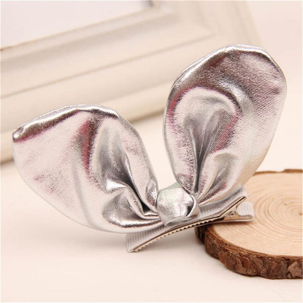 Handmade Rabbit Ears Hair Clips