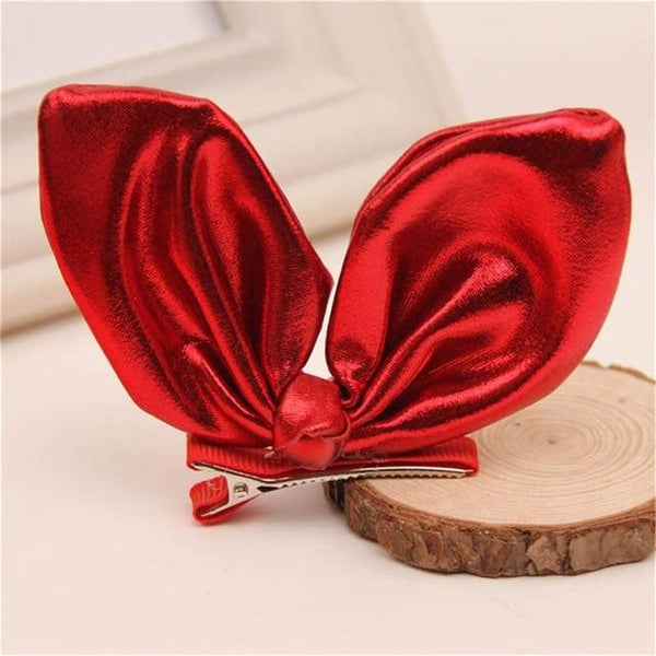 Handmade Rabbit Ears Hair Clips