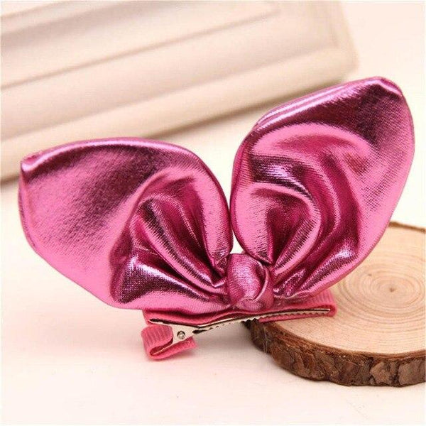 Handmade Rabbit Ears Hair Clips