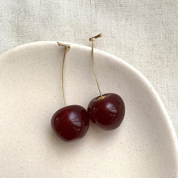 Girl Student Fruit 1Pair Earring Gift