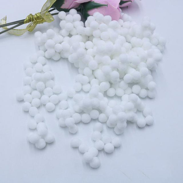 Soft Pompones Fluffy Plush Craft