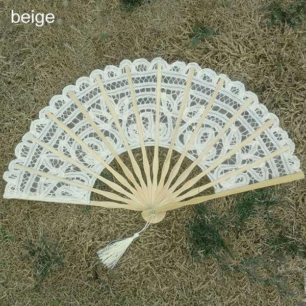 Party Wedding Prom Bamboo Fans