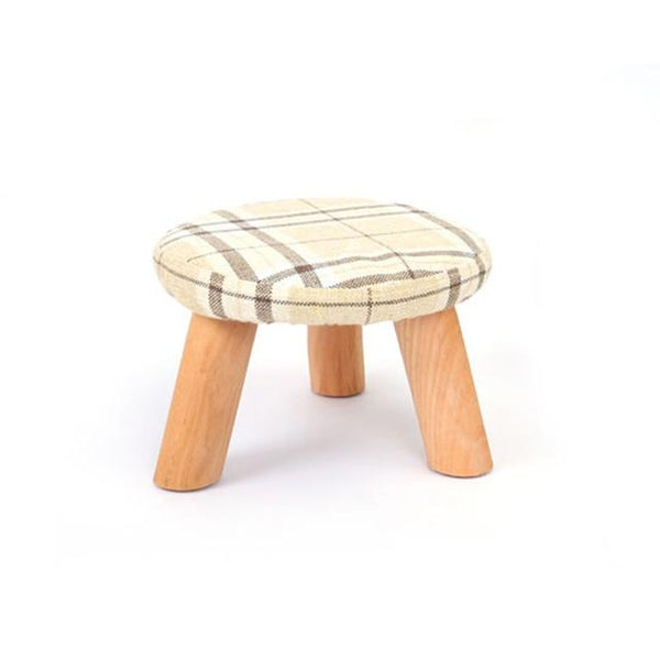 Modern Wooden Bench Art Stools