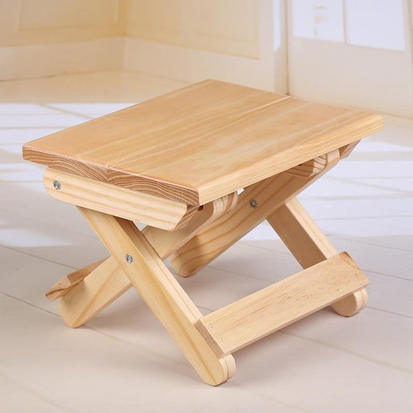 folding stool portable Wood bench