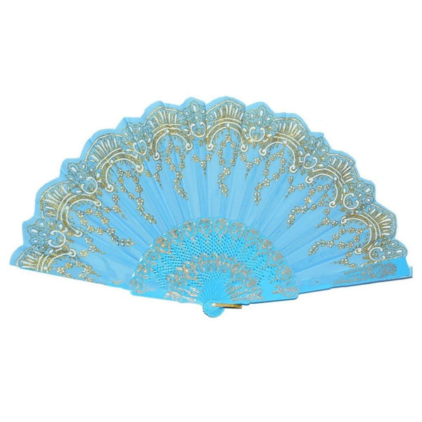 Spain Style Compact Summer Bamboo fan