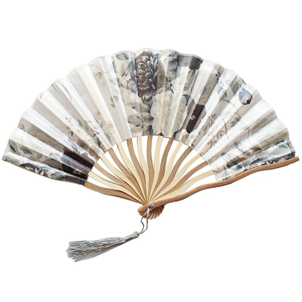 Hand Held Fans Silk Bamboo Fans