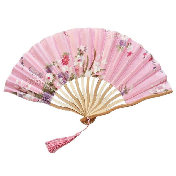 Hand Held Fans Silk Bamboo Fans