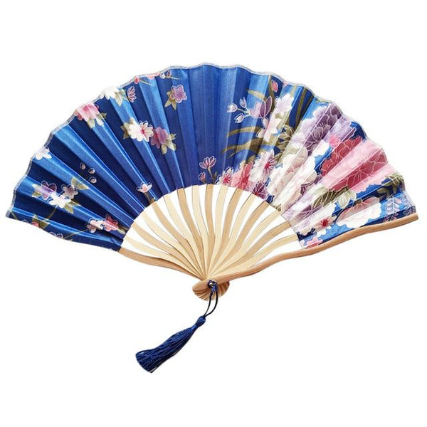 Hand Held Fans Silk Bamboo Fans