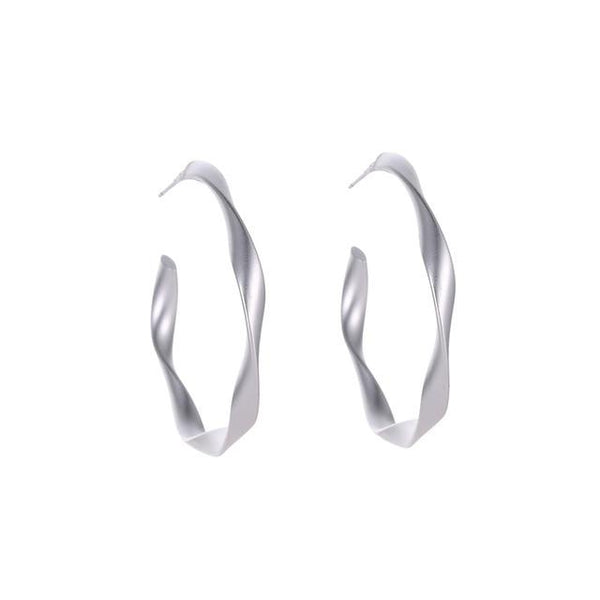Women's Earring Glod Metal Geometric