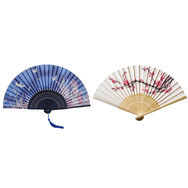 Hand Held Silk Folding Fans