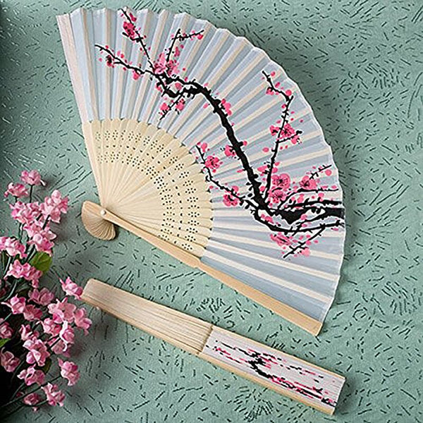 Hand Held Silk Folding Fans