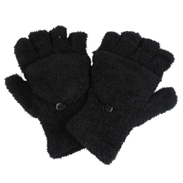 Winter Fingerless Gloves High