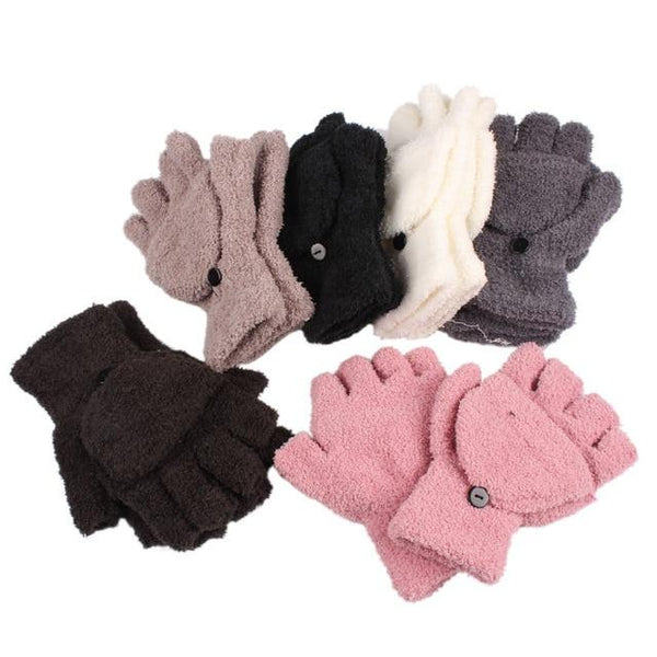 Winter Fingerless Gloves High