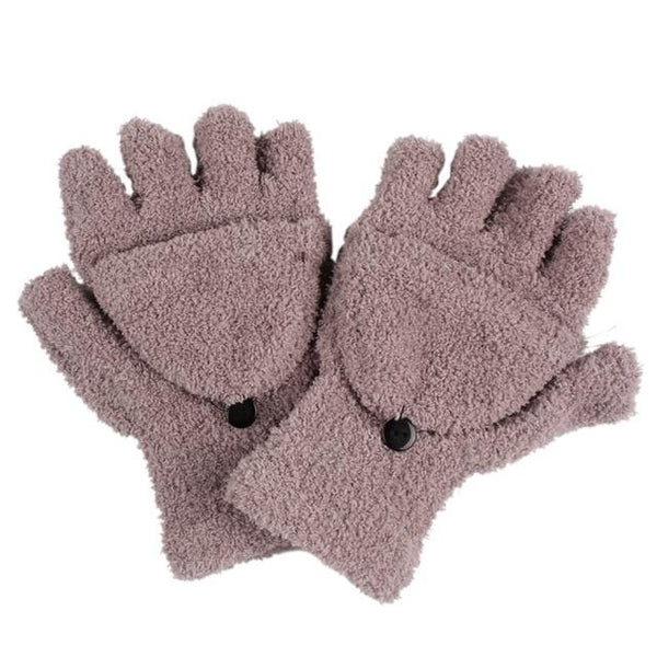 Winter Fingerless Gloves High