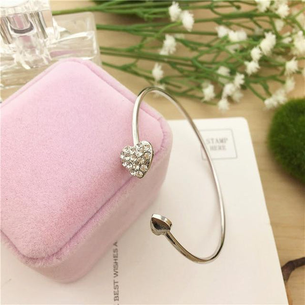 Bow Bilezik Cuff Opening Bracelet