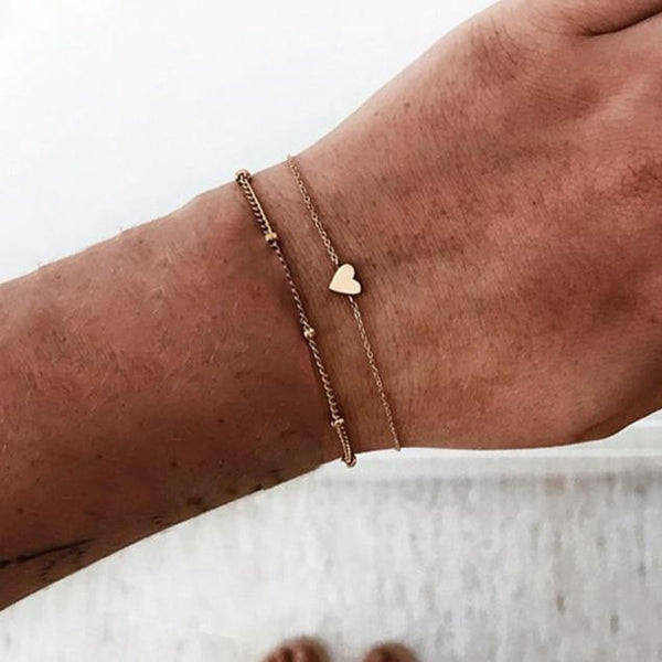 Crystal Marble Charm Bracelets