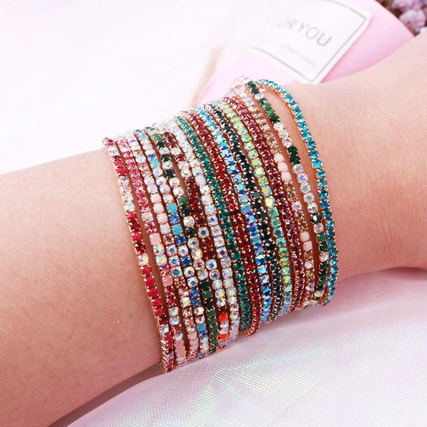 Stretch Gold Bracelets