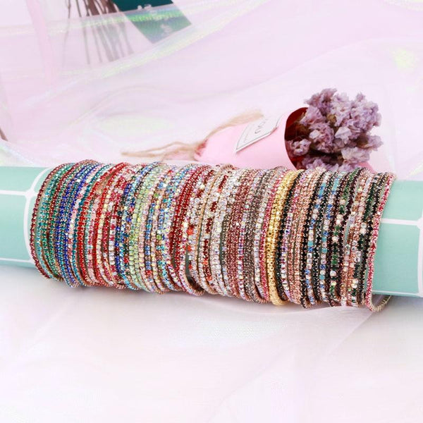 Stretch Gold Bracelets