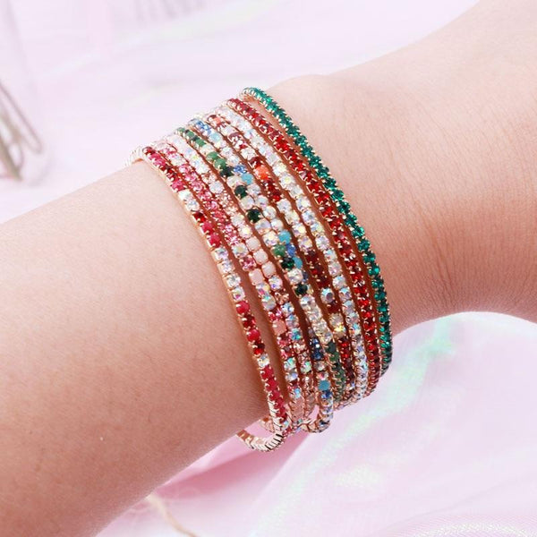 Stretch Gold Bracelets