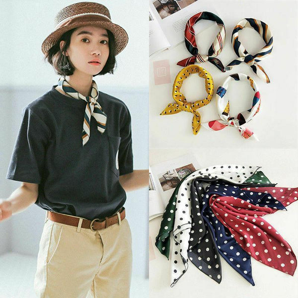 Small Scarf Soft Hair Tie Band