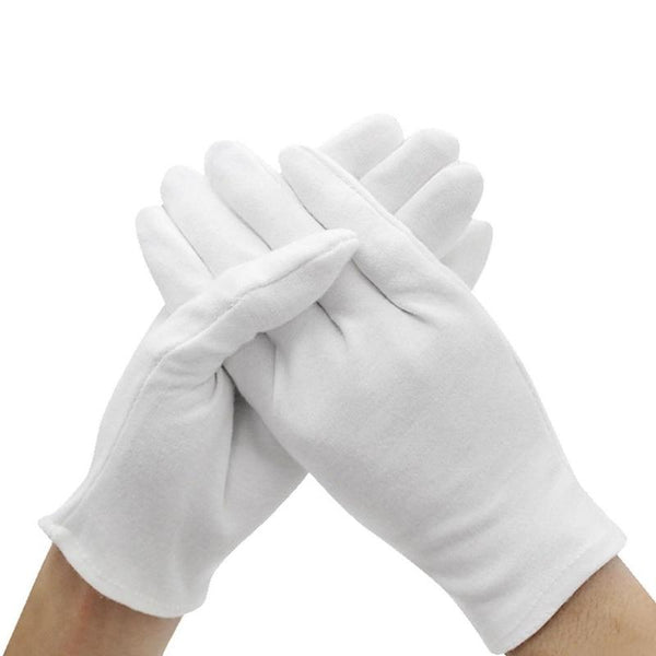 Pairs White Gloves Inspection
