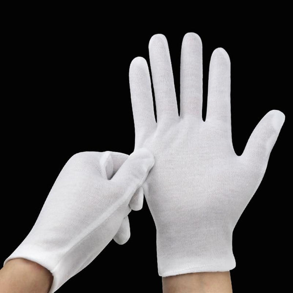 Pairs White Gloves Inspection