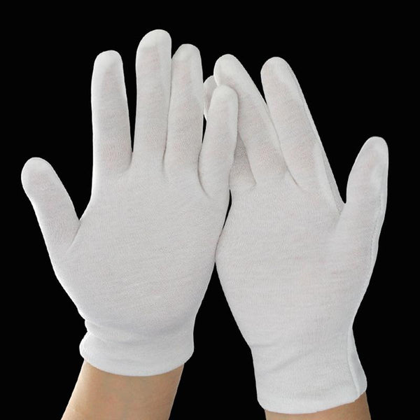 Pairs White Gloves Inspection