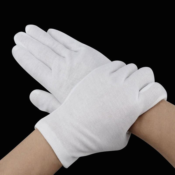 Pairs White Gloves Inspection