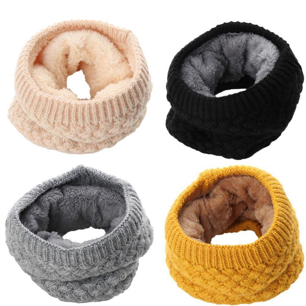 Winter Warm Brushed Knit Neck