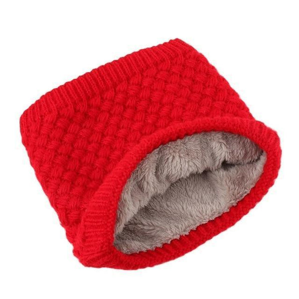 Winter Warm Brushed Knit Neck